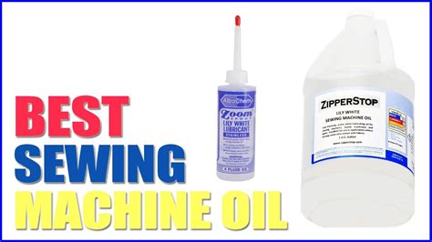 What Is the Best Sewing Machine Oil for Your Needs?